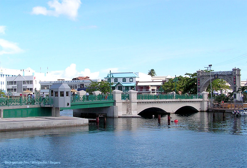 Bridgetown Hauptstadt von Barbados