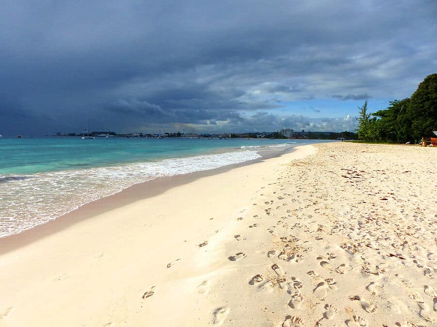 Barbados Strand Hintergrund